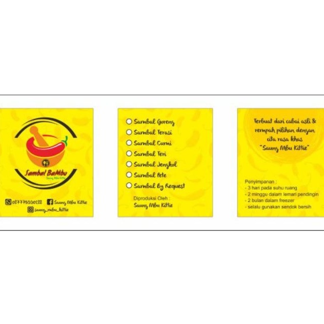 

sambal BaMbu by saung Mbu Kittie