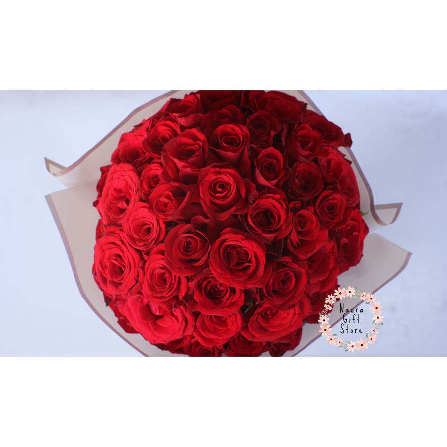 Buket besar bunga mawar buket bigsize mawar asli fresh