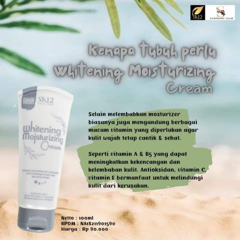 SR12 Tanggamus Lampung Whitening Moisturizing Cream SR12 lotion pemutih ampuh handbody pemutih badan