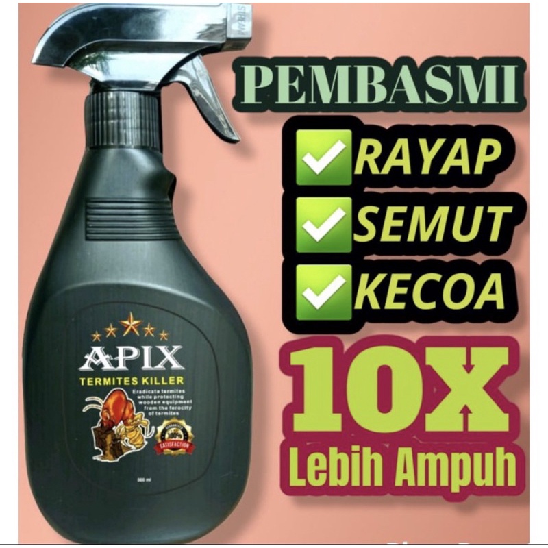 Apix Termite Killer 500 ML Pembasmi Rayap dan Semut