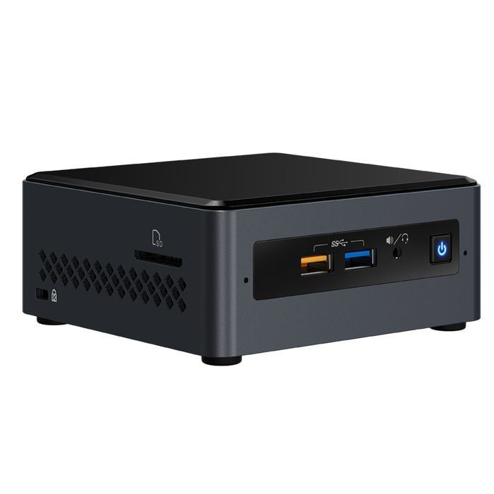 MINI PC INTEL NUC 7CJYHN BAREBONE CELERON J4005 RESMI TANPA RAM HD/SSD