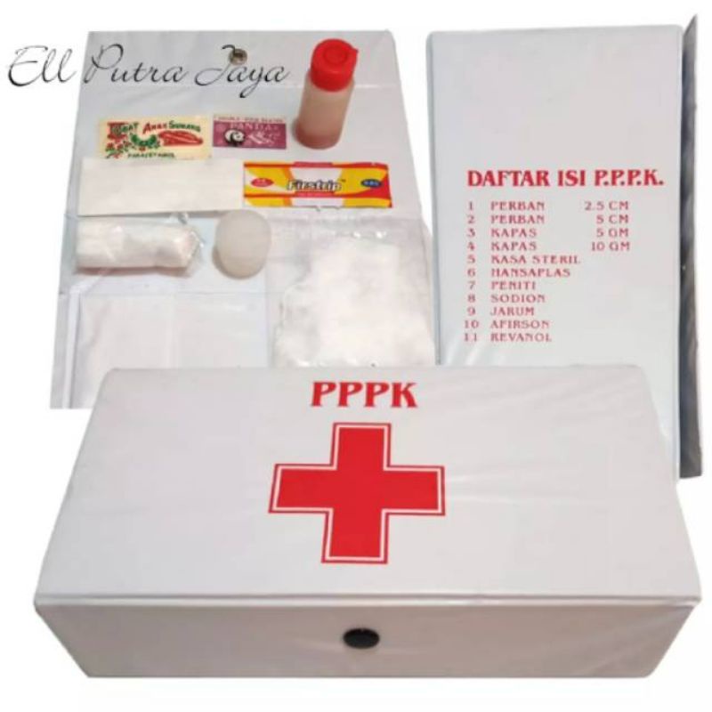 P3K kotak PPPK dan isi