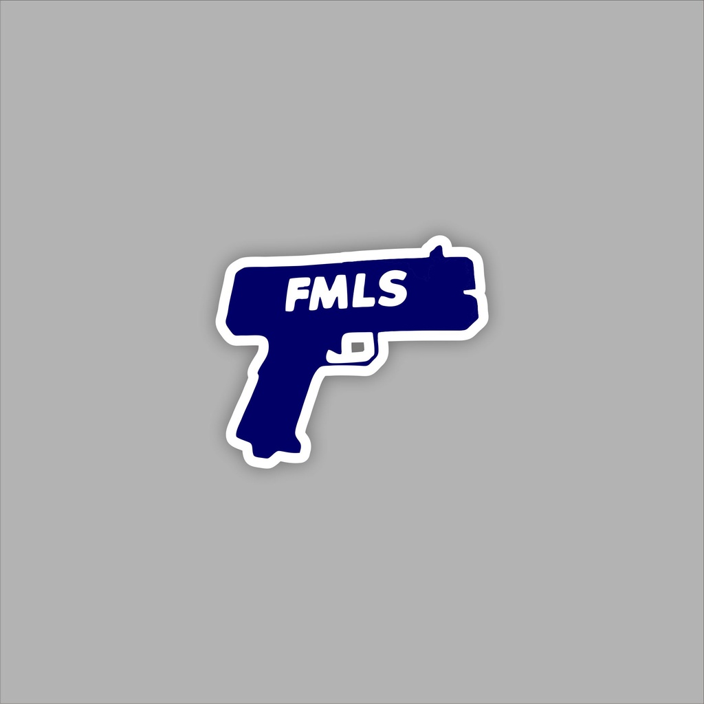 Stiker brand stiker distro FMLS bahan graftac anti air