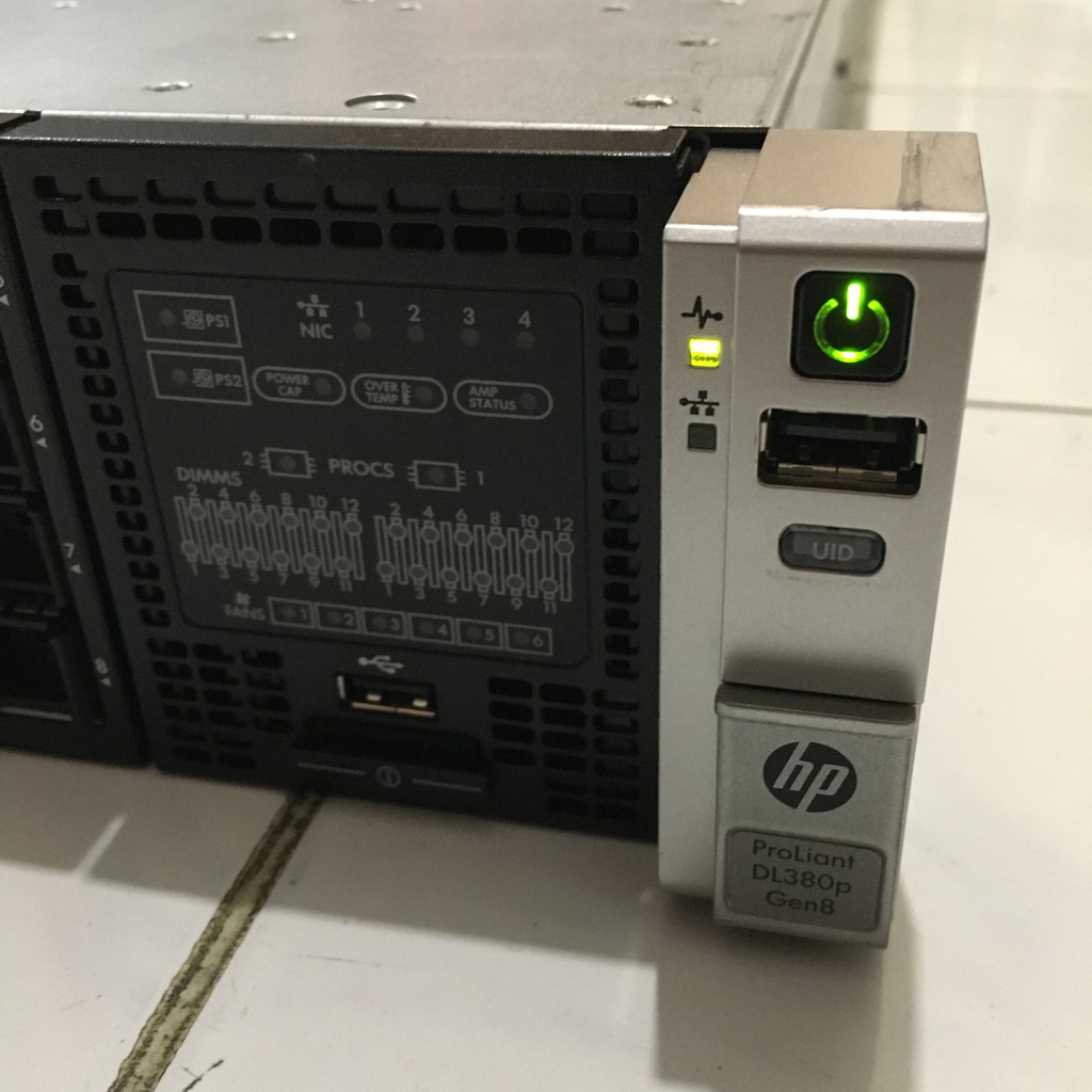 Server HP ProLiant DL380p Gen8 RAM 32GB Dual Processor Intel Xeon Obral Murah