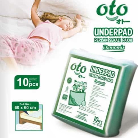 Oto Underpad Sedang 60x60 Alas Pipis Orang Tua Anjing Kucing Bayi