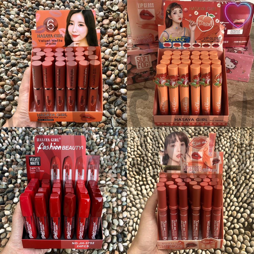 [LUSINAN] Hasaya Girl LipGloss Lipcream / Grosir Kosmetik