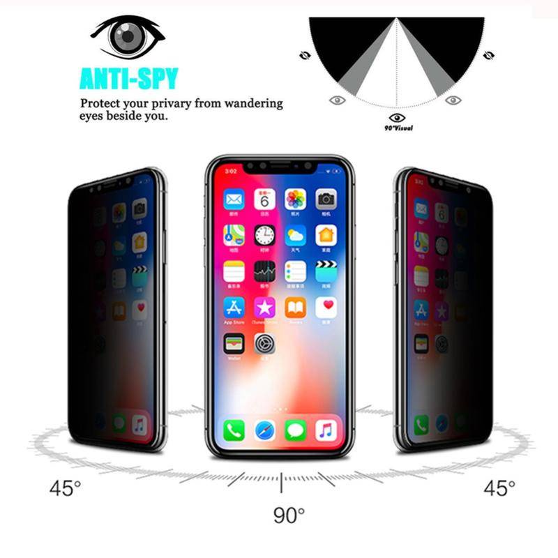 Pelindung Layar Tempered Glass 9h Anti Spy Untuk Iphone 12 Pro Max Mini 13 Pro Max