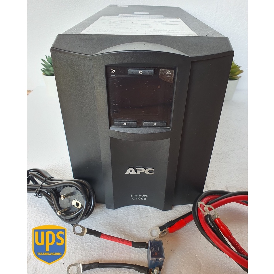 UPS PSW + AVR LCD Monitor 600Watt/1000VA Modifikasi AKI 2 x 12V 12A- 200A 24jam