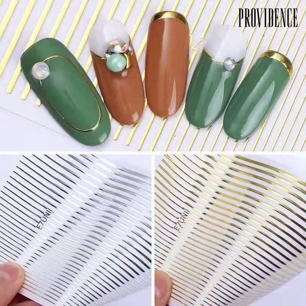 Providence Waterproof 3D Nail Sticker Striping Tape Line DIY Foil Manicure Adhesive Decal