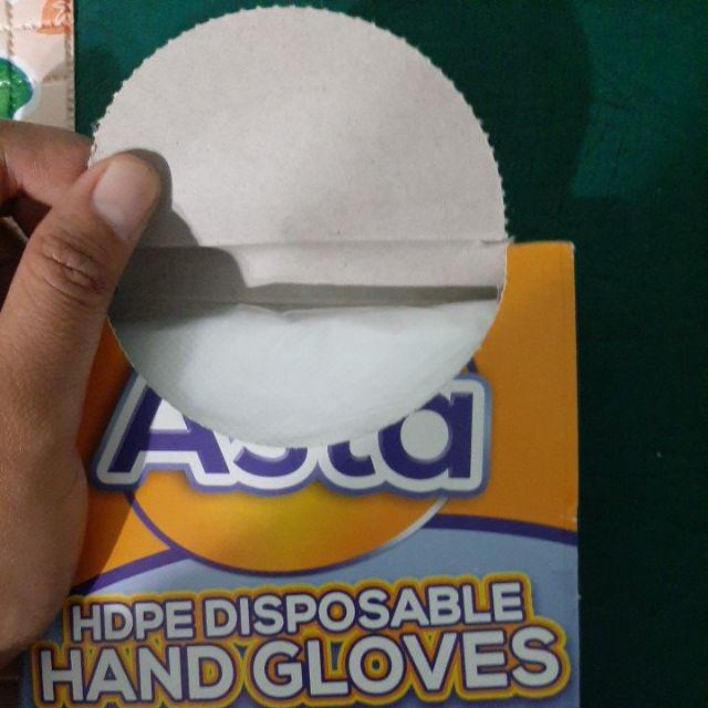 Promo!!! Sarung Tangan Plastik Asta Disposable Hand Gloves