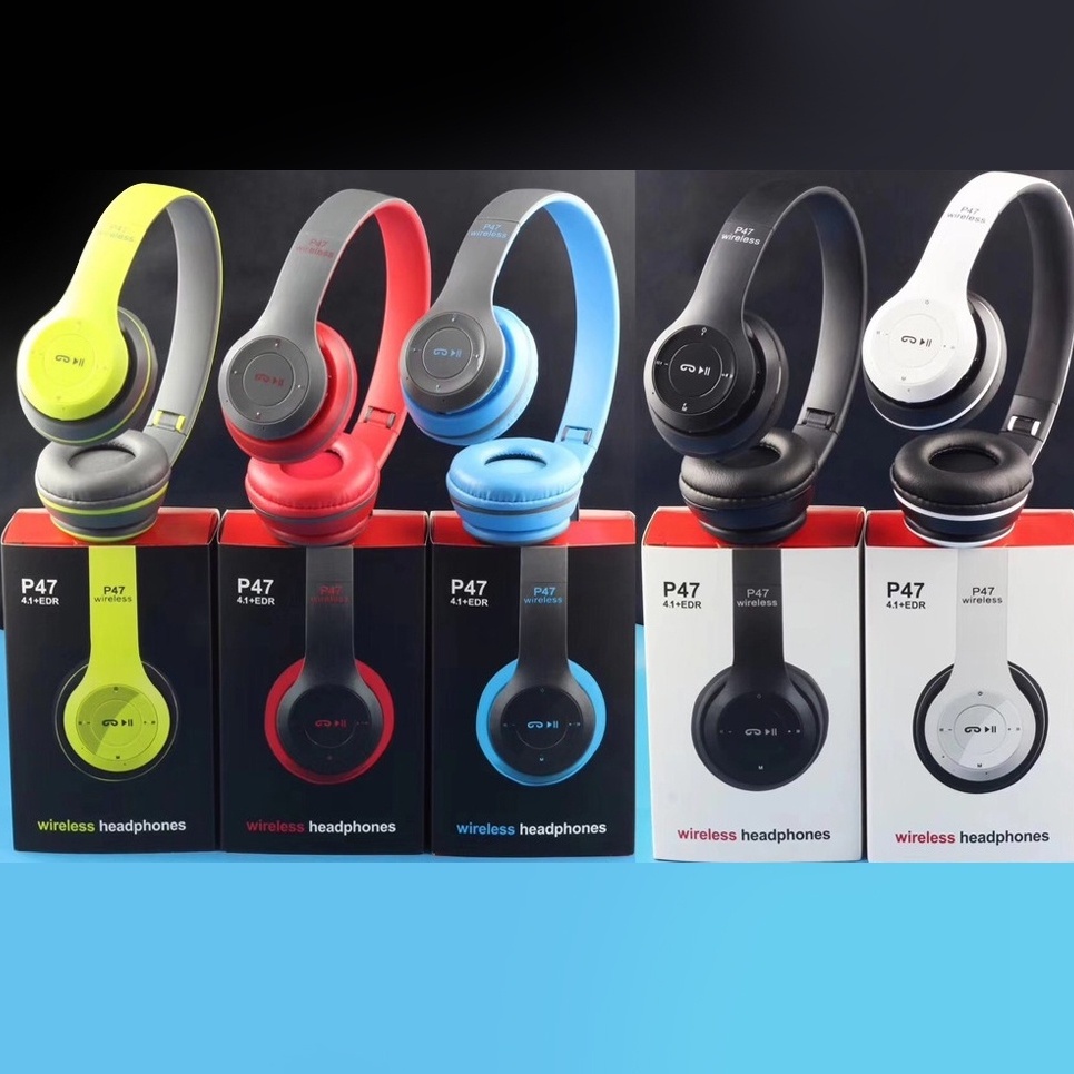 P47 Headphone Bluetooth Wireless 5.0+EDR Stereo