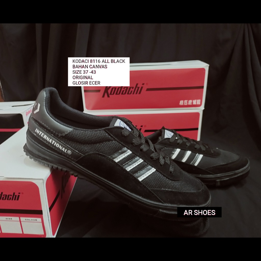 SEPATU KODACHI 8116 HITAM/SEPATU KODACHI INTERNASIONAL 8116 HITAM /SEPATU SEKOLAH/KODACHI 8116 HITAM