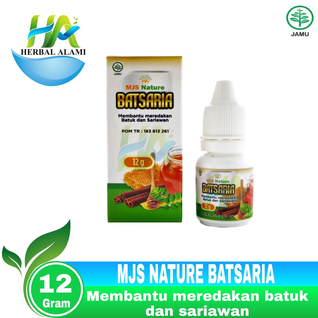 MJS Nature Batsaria - Meredakan Batuk dan Sariawan