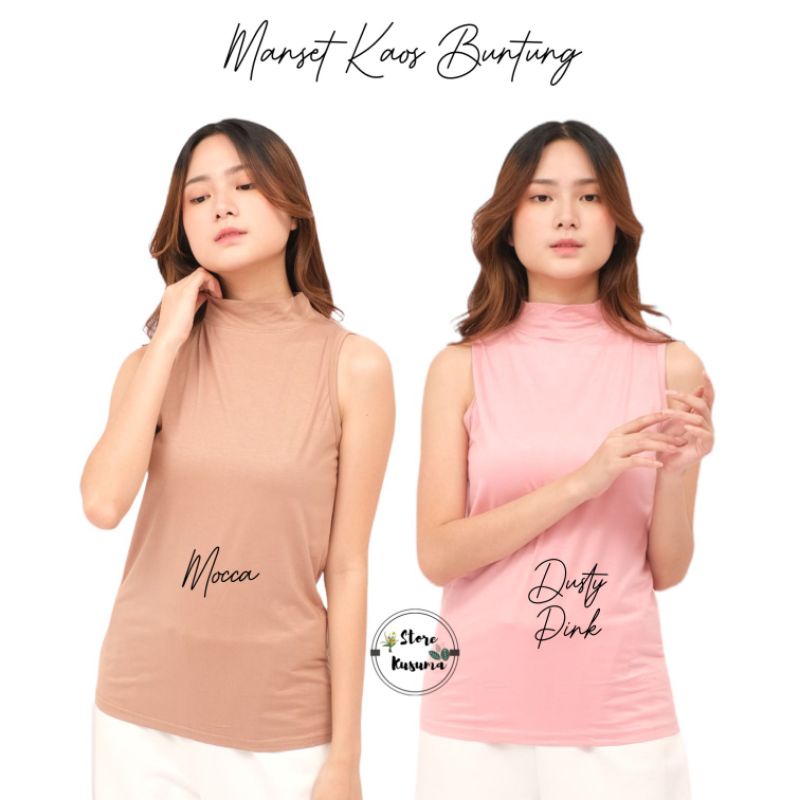 Kaos Buntung/Manset Kaos Lekbong Bahan Rayon Best Quality