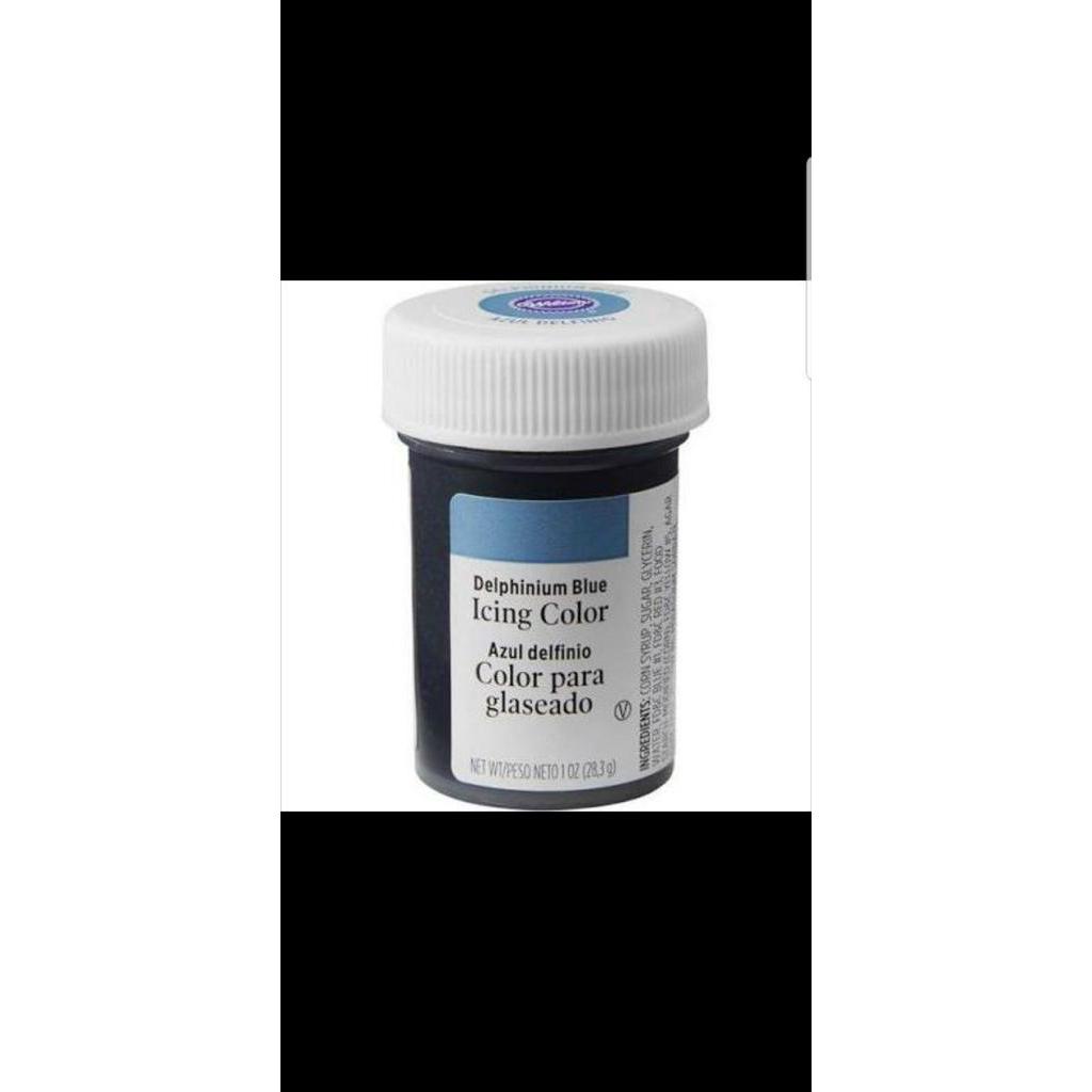 

Wilton color Delphinium Blue 1oz
