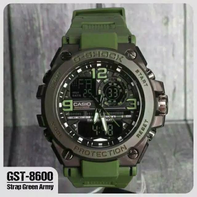 RW || JAM TANGAN PRIA G-SHOCK CASIO METAL RUBBER GS