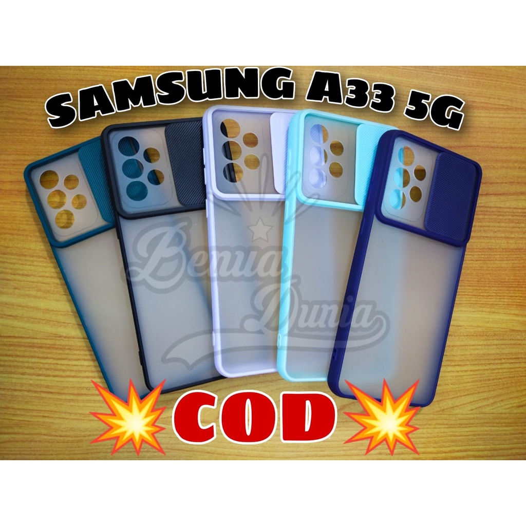 CASE SLIDE SAMSUNG A33 5G -SAMSUNG A53 5G -SAMSUNG A73 5G // SOFTCASE SLEDING PROTECTION - BD