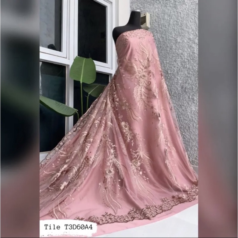 TILE 3D / TIGA DIMENSI / BORDIR