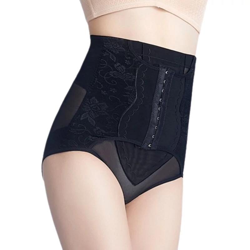 Korset Pelangsing Celana Dalam High Waist Cincher Pembakar Lemak di Perut