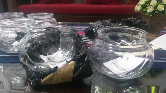 Ikea Viljestark Vas, Kaca Bening 8cm