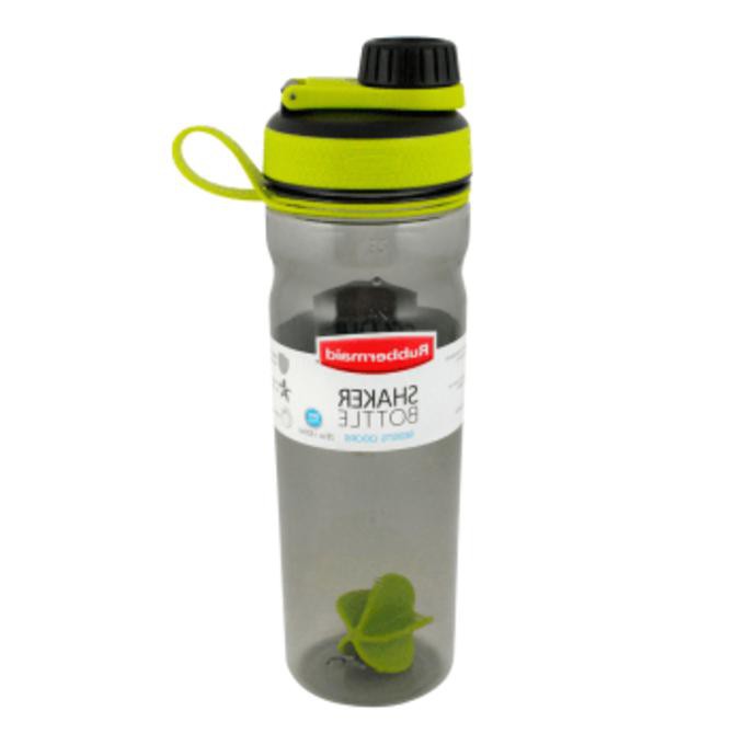 Rubbermaid Botol Minum Shaker 828 Ml - Hitam/Hijau