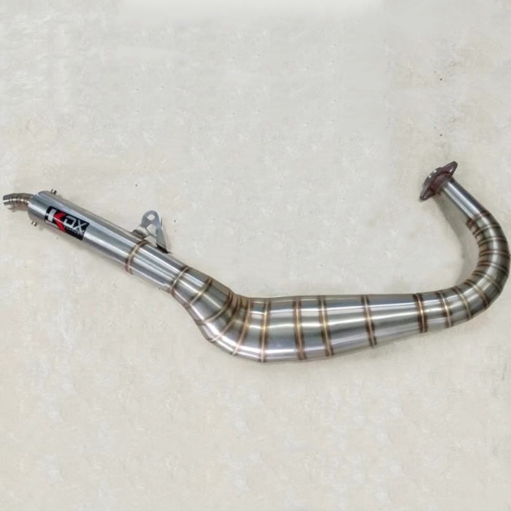 KNALPOT RX KING RX SPESIAL KOLONG PYTON KDX FULL STENLESSS