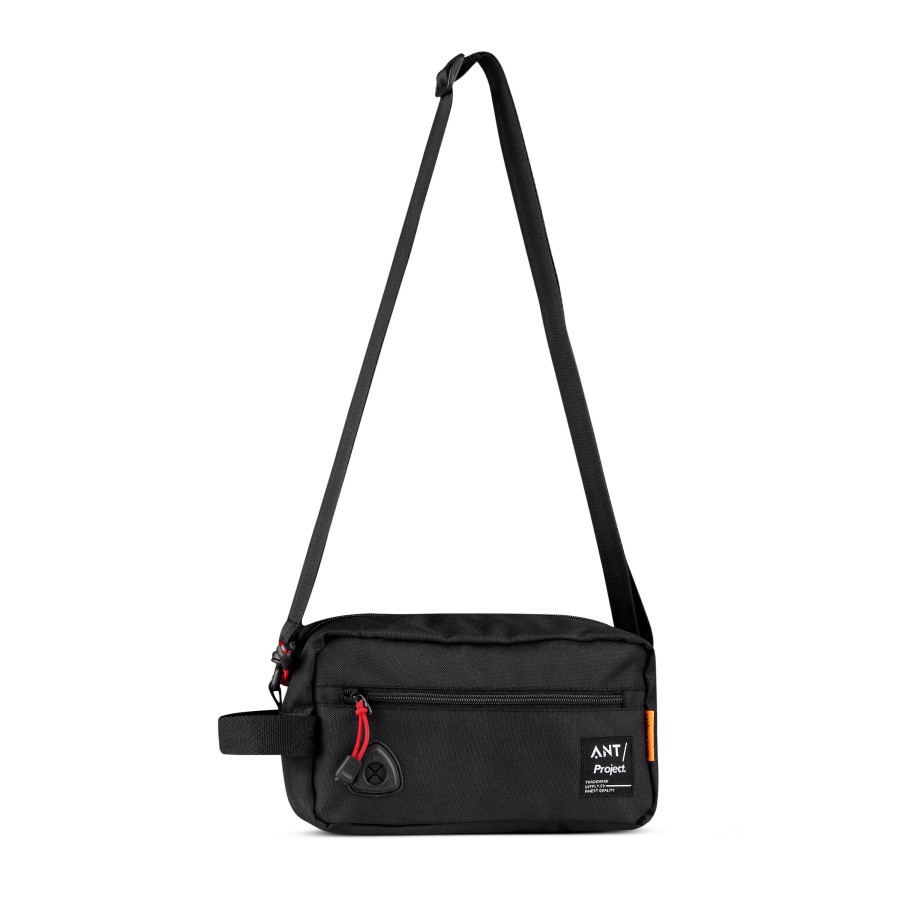 ANT PROJECT - Tas Selempang Pouch ANT301 Tas Handbag Distro Original - Hitam