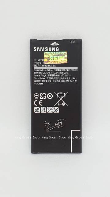 Baterai Samsung Galaxy J7 Prime G610F Original SEIN 100% Battery Batere Batre