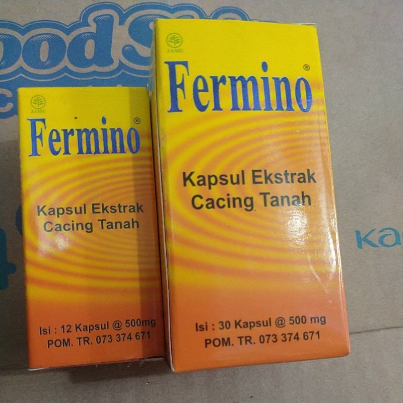 fermino kapsul ekstrak cacing tanah