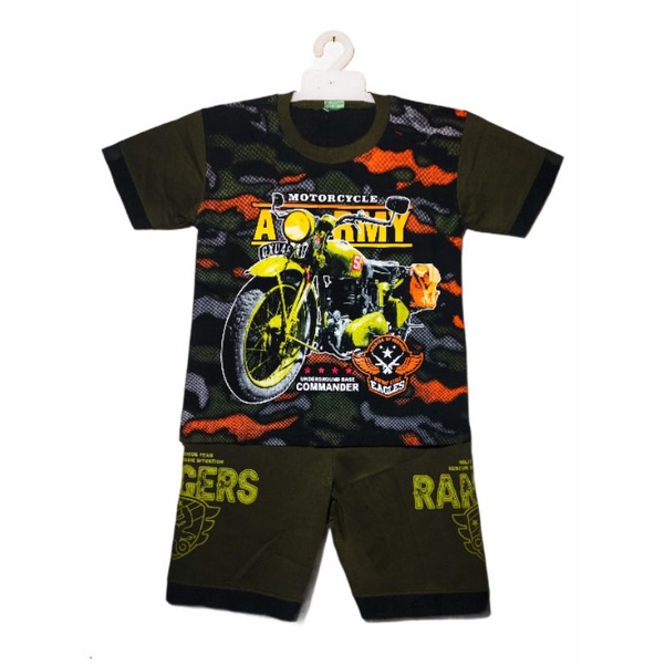 SETELAN BAJU ANAK ARMY, SETELAN BAJU ARMY