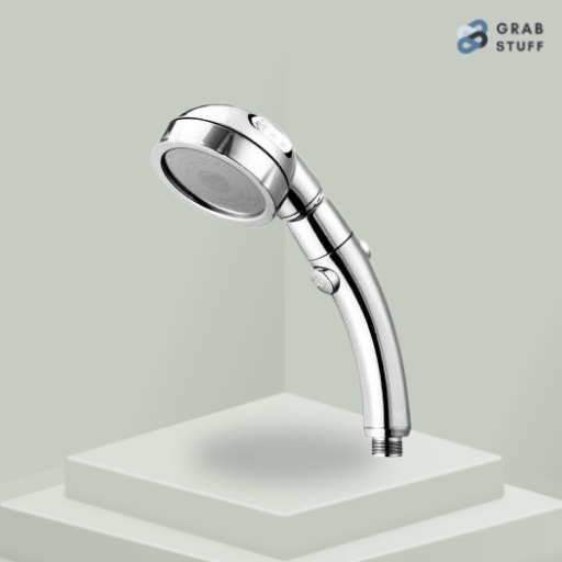 Kepala Shower Mandi Rotating With 3 Mode Pressure / Kepala Shower Mandi Stainless Aliran Kuat Hemat Air / Kepala Shower Kamar Mandi Kran / Kepala Shower Mandi Filter Aerator kepala shower mandi kenceng / Kepala Shower Water Head Detachable 3 Mode Pressure