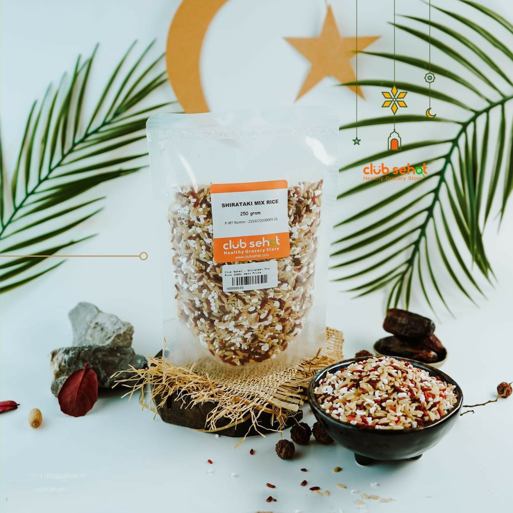 

Shirataki Mix Rice 250gr