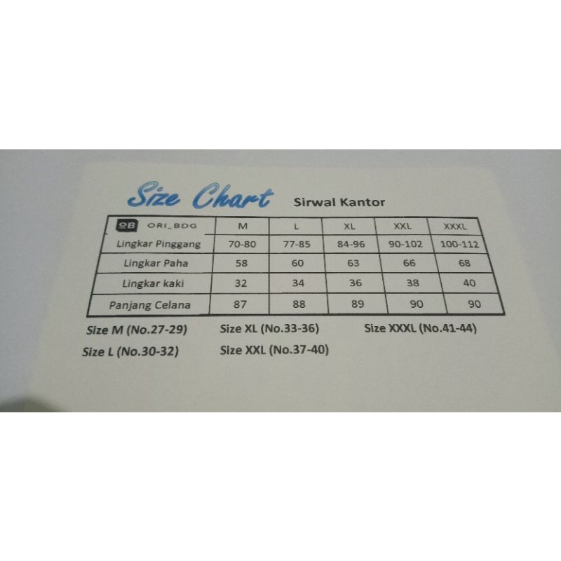 RB Celana Sirwal Kantor Celana Sirwal Kain Katun Premium Sirwal Kantor Ori_BDG Original