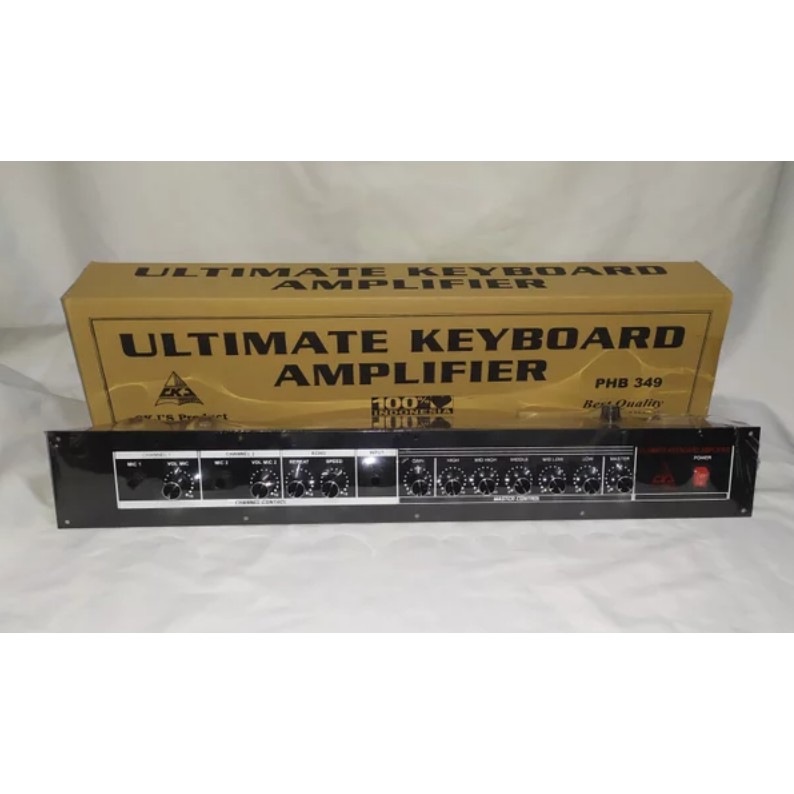 ULTIMATE KEYBOARD AMPLIFIER (Tinggal Tambah Trafo)