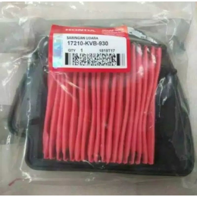 FILTER UDARA HONDA VARIO KARBU/VARIO 110 TECHNO KARBU/KODE KVB ORI-