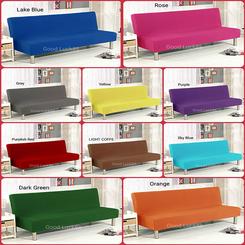SARUNG SOFA BED POLOS / COVER SOFA BED ELASTIS TERMURAH