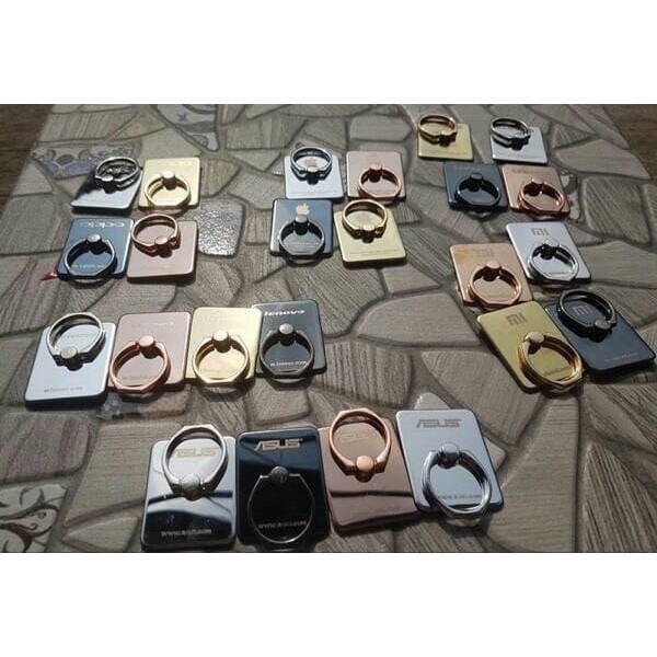Ring Besi Branded Chroom / Iring Ring Stand / Holder Hp / Cincin Hp