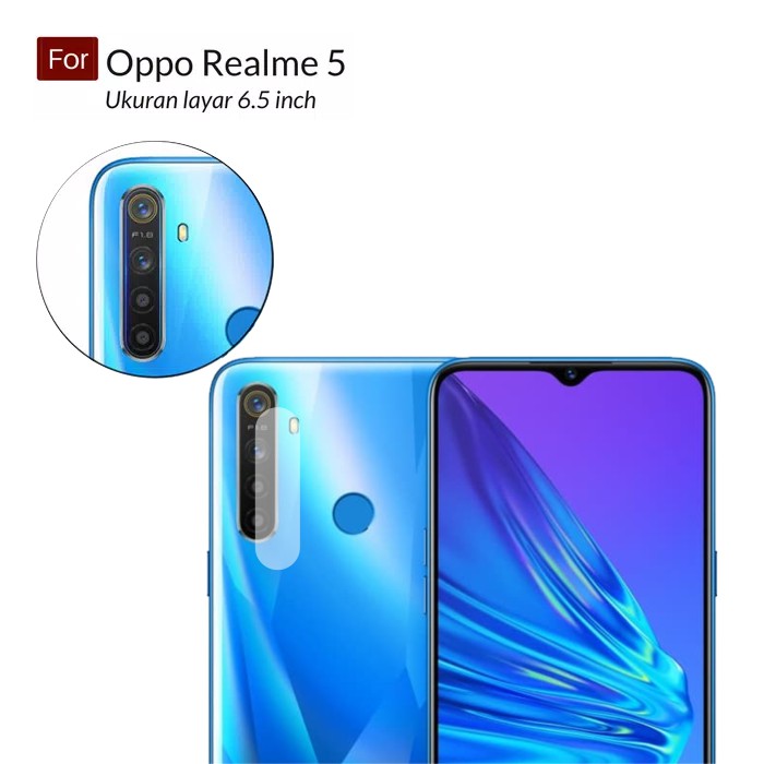 Tempered Glass Camera Anti Gores Lensa Pelindung Camera Realme 5