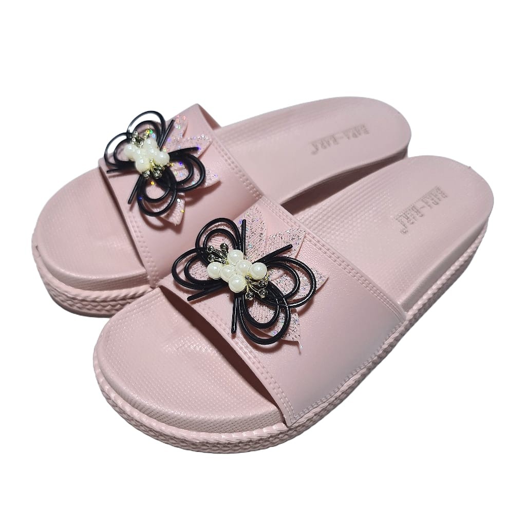 jelly sandal wanita bara bara slop karet import sendal cewek barabara JSL895B29