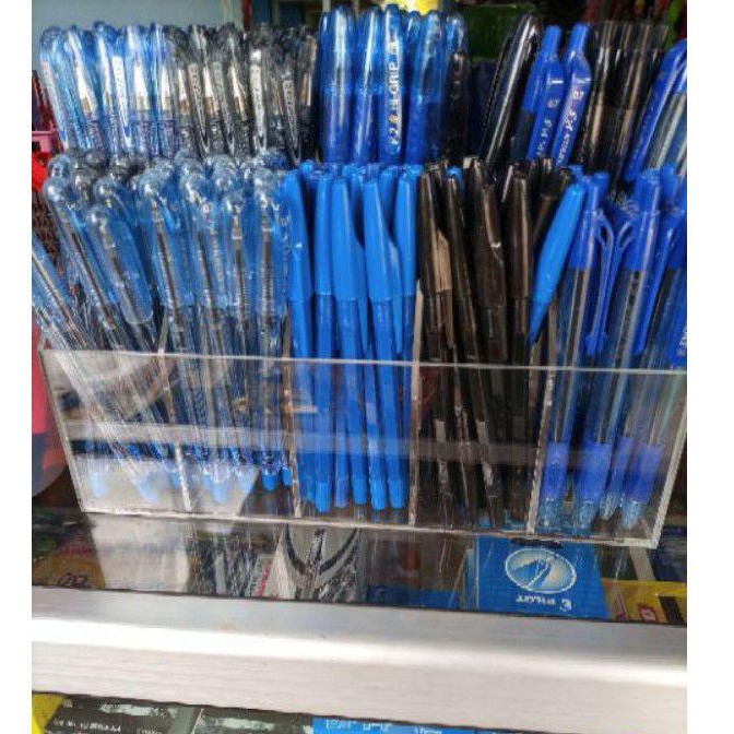 

tempat pulpen / display akrilik atk / wadah display spidol