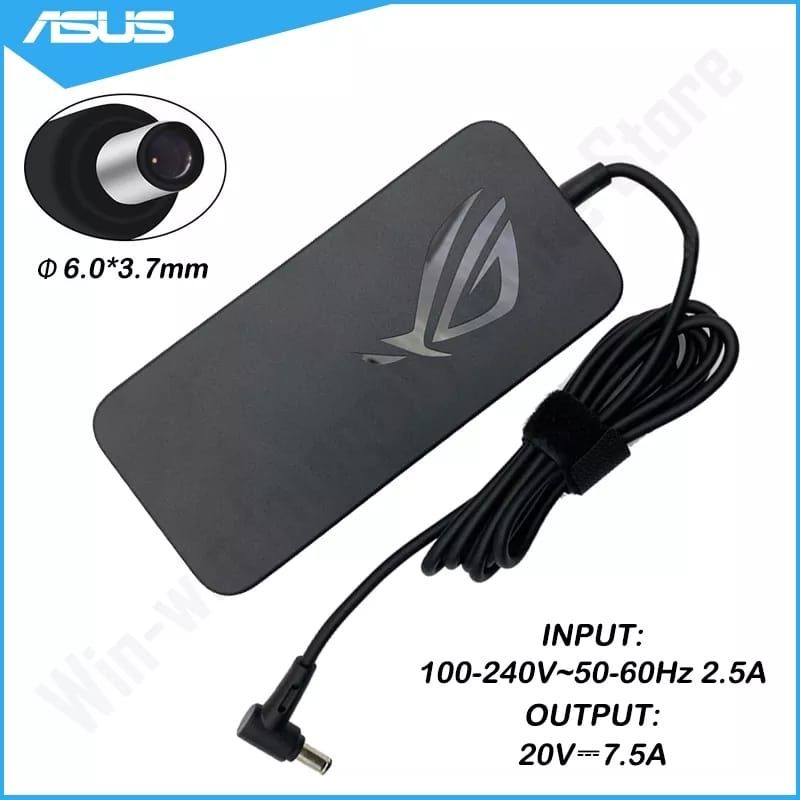 Adaptor Laptop ASUS TUF Gaming FX705GM FX705GE FX705GD FX505GM FX505 FX505GD FX505DY FX505DD 20V 7.5A FREE KABEL POWER