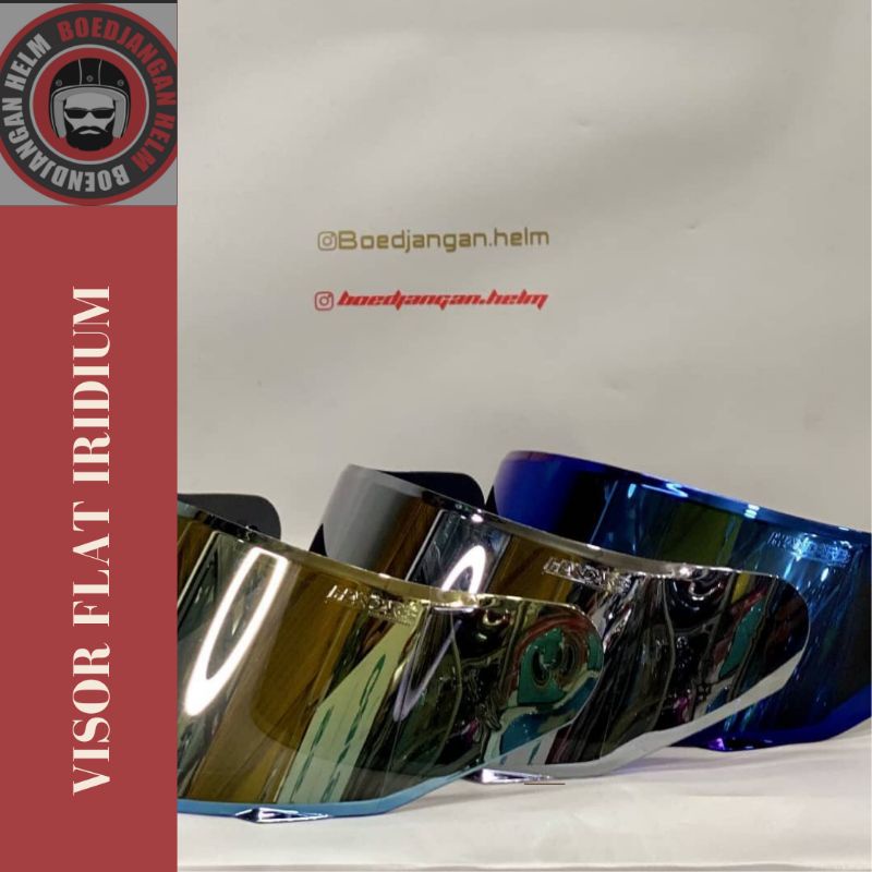 VISOR FLAT IRIDIUM NHK GP1000 - FLAT VISOR IRIDIUM NHK GP1000