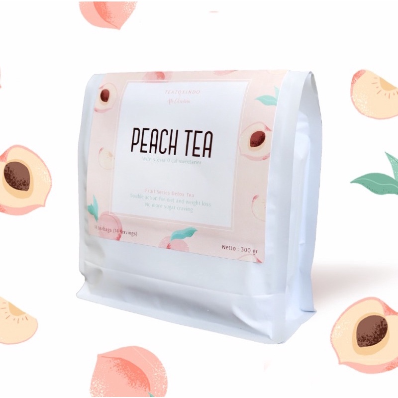 

14days - Teatoxindo Stevia peach tea