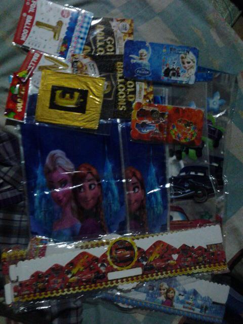 Kantong Plastik 50x25cm Bingkisan Ultah/ulang Tahun Transparan