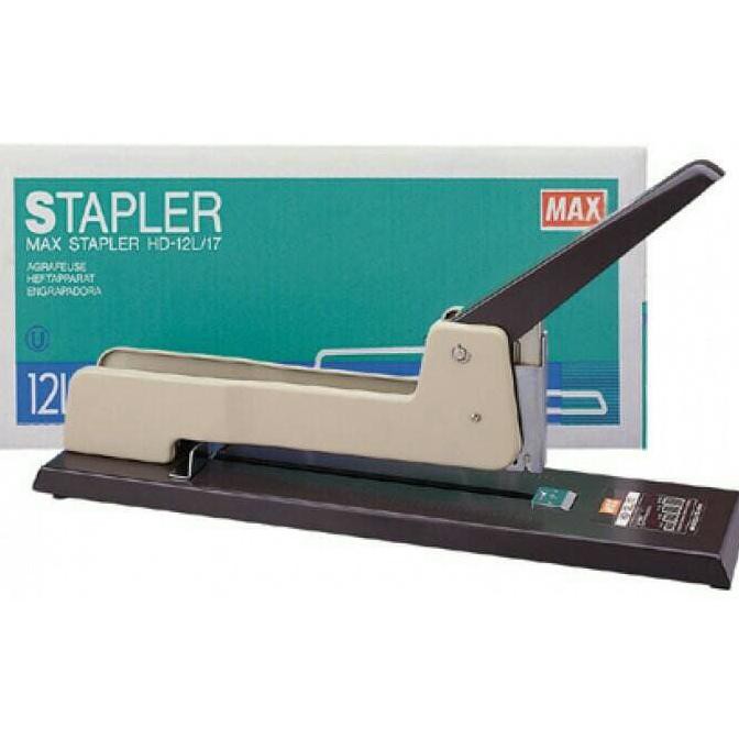 

STAPLER BESAR JILID/HEAVY DUTY MAX HD-12L/17 TERLARIS