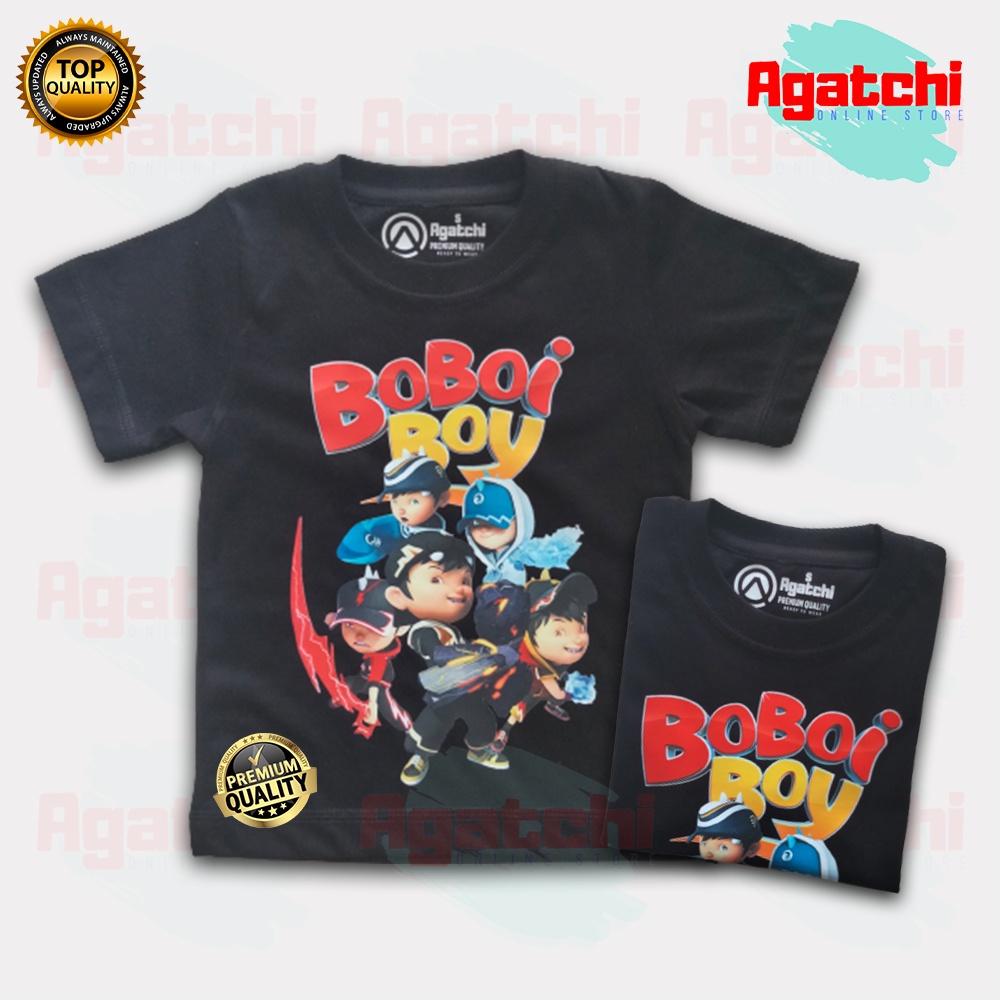 Kaos Atasan Anak Karakter Boboiboy