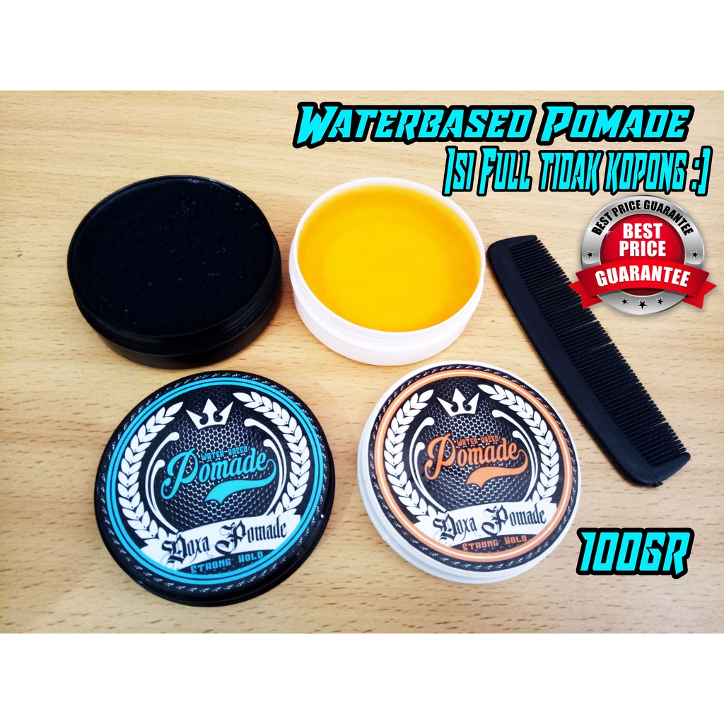 pomade waterbased 100gr  3 oz WB