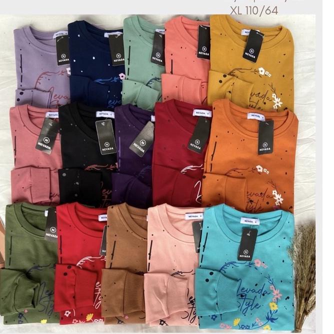 Tren Kekinian.. Sweater Nevada Sweater Bunny Hop Sweater Nevada Wanita Sweater Polos Wanita Sweater 