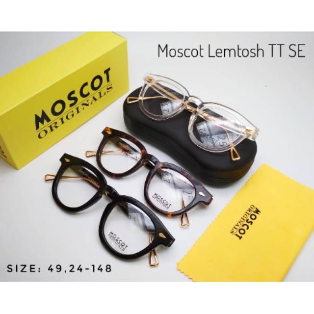 Promo ! | Frame Kacamata bulat premium Moscot Lemtosh TT special edition keren murah