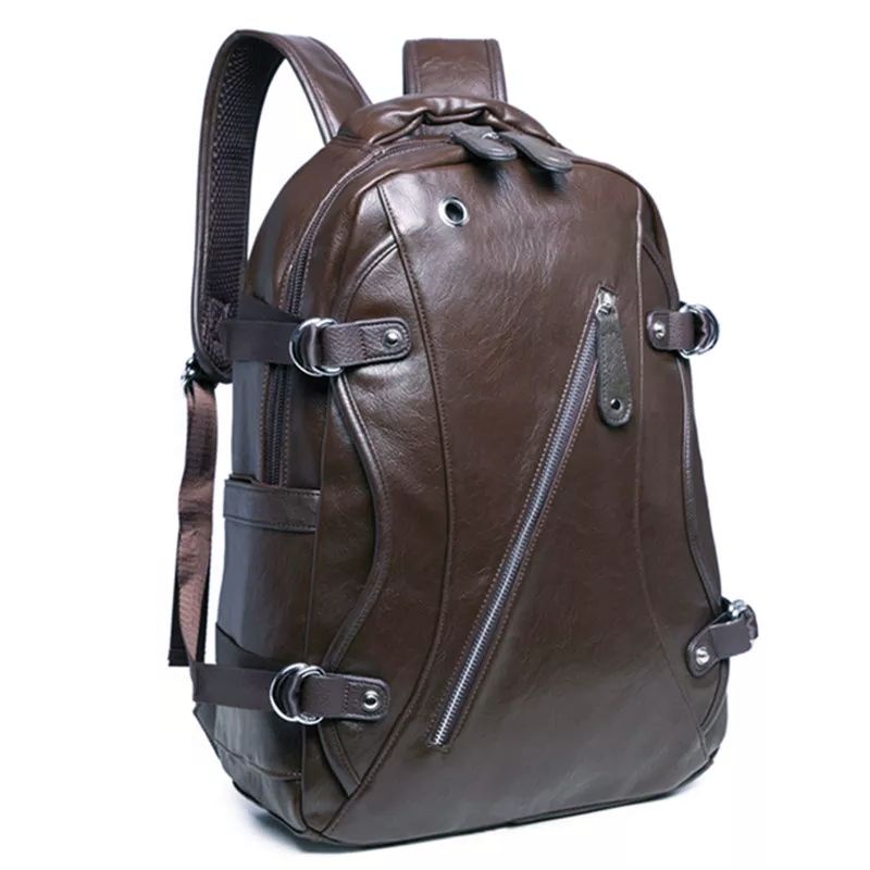 DISTRO Klub New Arrival - Tas Ransel Kulit IAC Backpack Up to 15 inch - Tas Pria Tas Wanita Laptop